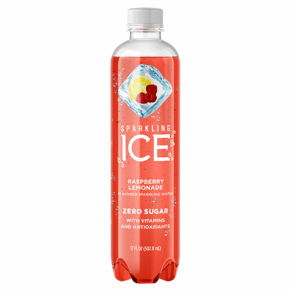 Water, Seltzer & Sparkling Water Sparkling Ice Zero Sugar Raspberry Lemonade Flavored Sparkling Water hero