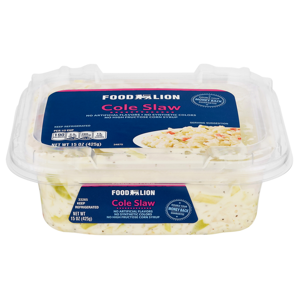 Deli Salads Food Lion Cole Slaw hero