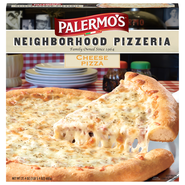 Frozen Pizza Palermo's Primo Thin Pizza, Cheese hero