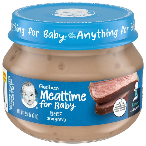 Baby Food & Formula Gerber Beef and Gravy hero