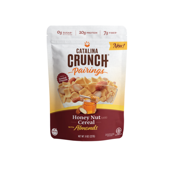 Cereal Catalina Crunch Cereal, with Almonds, Pairings Honey Nut hero