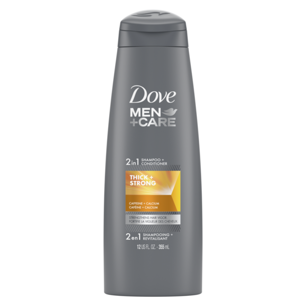 Hair Care Dove Men+Care 2 In 1 Shampoo And Conditioner Thick And Strong With Caffeine hero