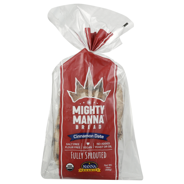 Bread Manna Organics Organic Sprouted Cinnamon Date Manna Bread hero