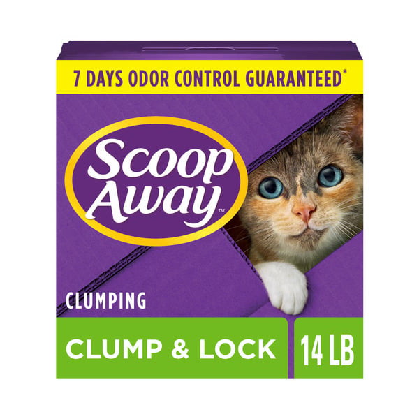 Cat Food & Care Scoop Away Clump And Lock Cat Litter, Fresh Spring Air Scented hero