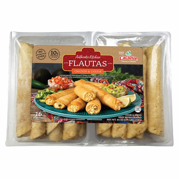 Costco Authentic Kitchen Chicken &amp; Cheese Flautas Same-Day 