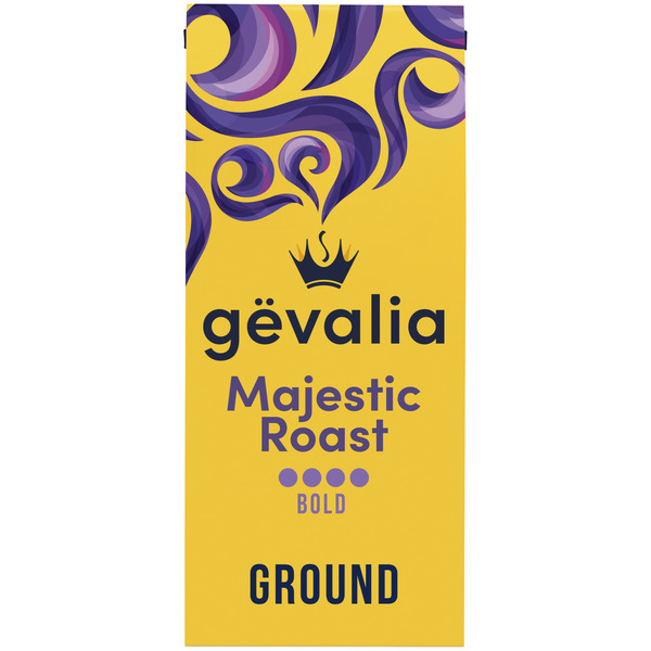 Coffee Gevalia Majestic Roast Bold Dark Roast Ground Coffee hero