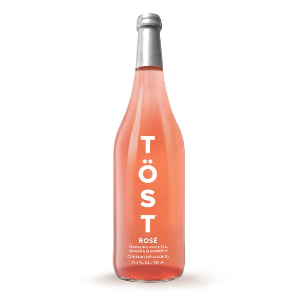 Juice & Nectars TÖST Beverages Alcohol-Free Sparkling Rosé Refresher hero