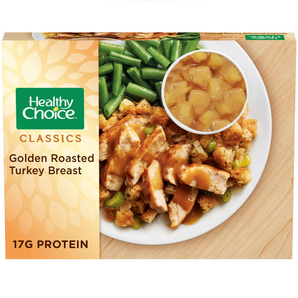 Frozen Meals Healthy Choice Classics Complete Meals Golden Roasted Turkey Breast Frozen Meal hero