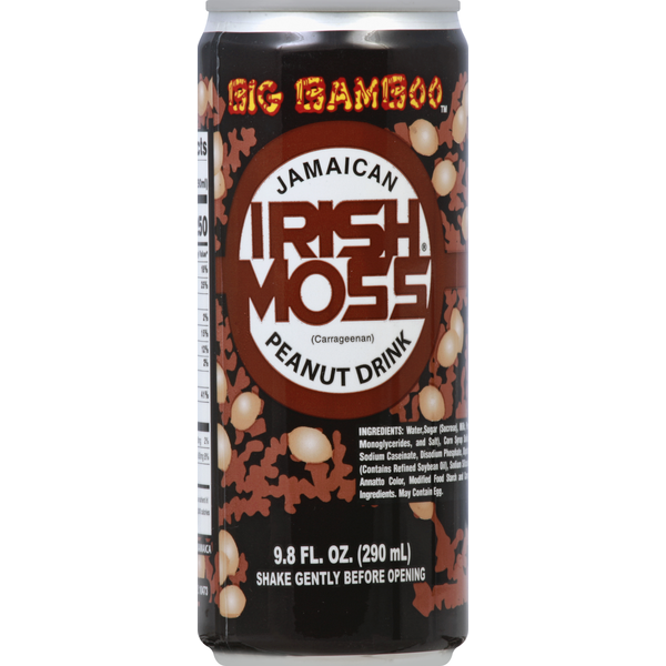 More International Foods Big Bamboo Irish Moss Peanut Drink, Jamaican hero