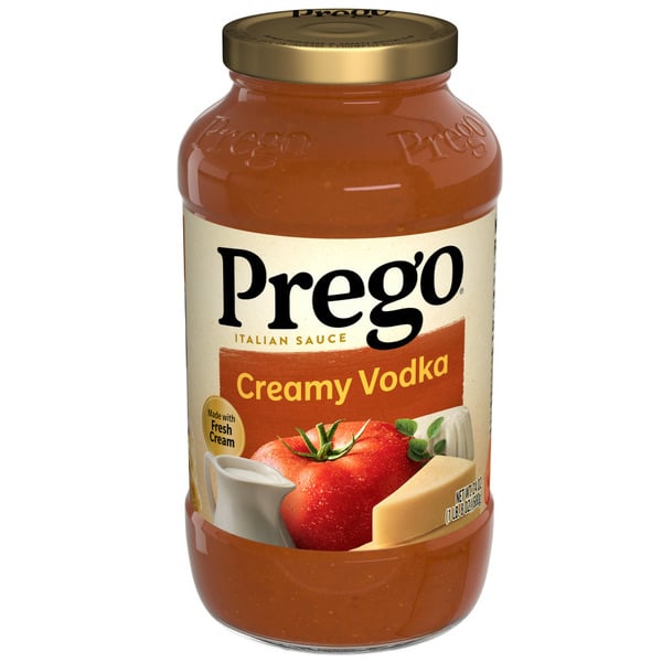 Pasta Sauce Prego Creamy Vodka Sauce hero