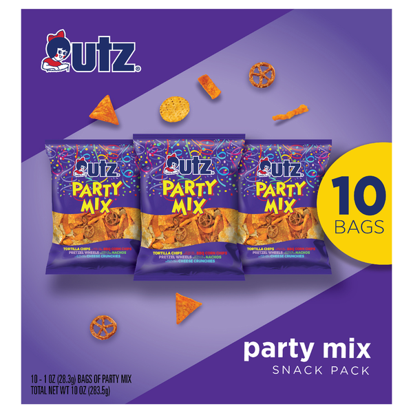 Utz Snack Pack, Party Mix hero