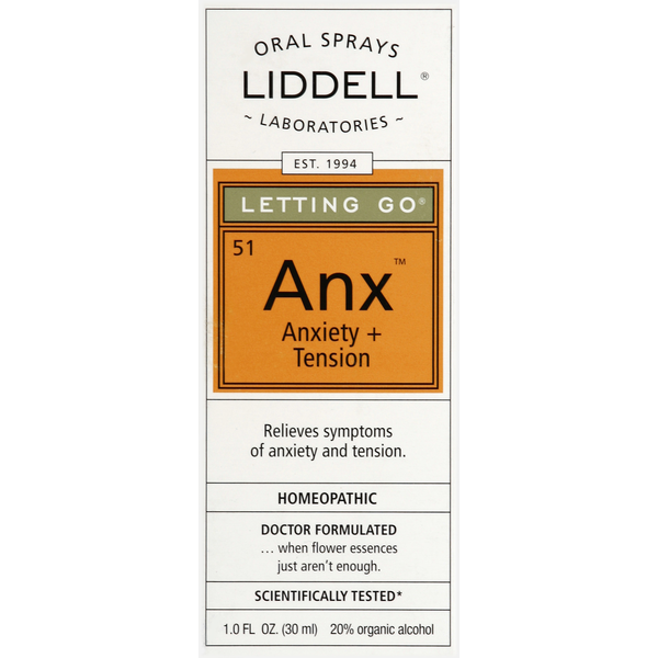 Stress & Sleep Aids Liddell Laboratories Anxiety + Tension, Oral Spray hero