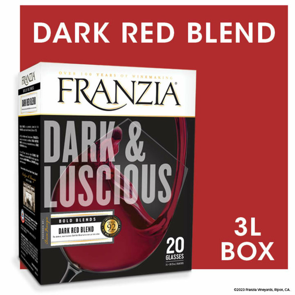 Red Wine Franzia Dark Red Blend hero