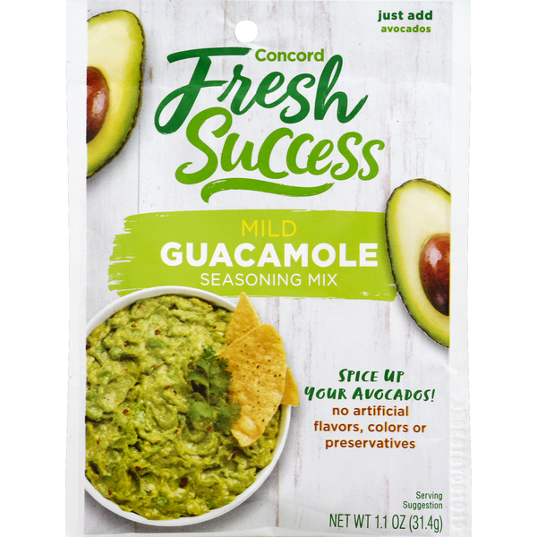 Spices & Seasonings Concord Foods Guacamole Mix, Mild hero