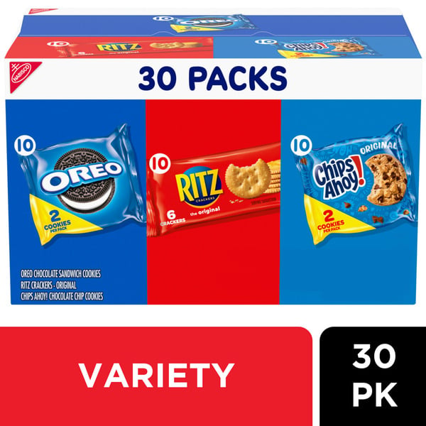 Cookies & Cakes Nabisco Cookies & Cracker Variety Snacks hero