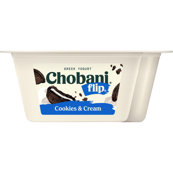 Greek Yogurt Chobani Yogurt, Greek, Cookies & Cream hero