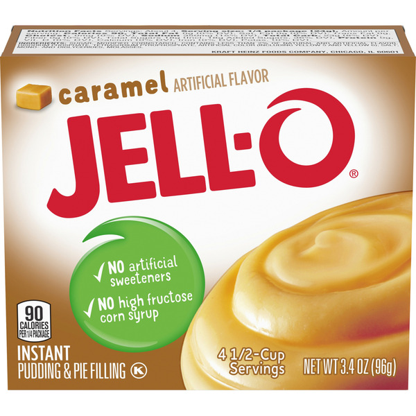 Instant Foods Jell-O Caramel Instant Pudding & Pie Filling Mix hero