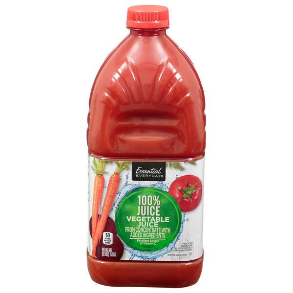 Juice & Nectars Essential Everyday 100% Juice, Vegetable Juice hero