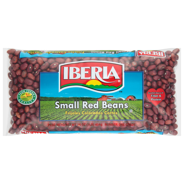 Canned Meat, Seafood & Beans Iberia Red Beans, Small hero