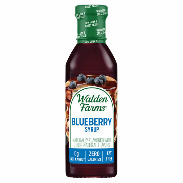 Hot Cereal & Pancake Mixes Walden Farms Syrup, Blueberry hero