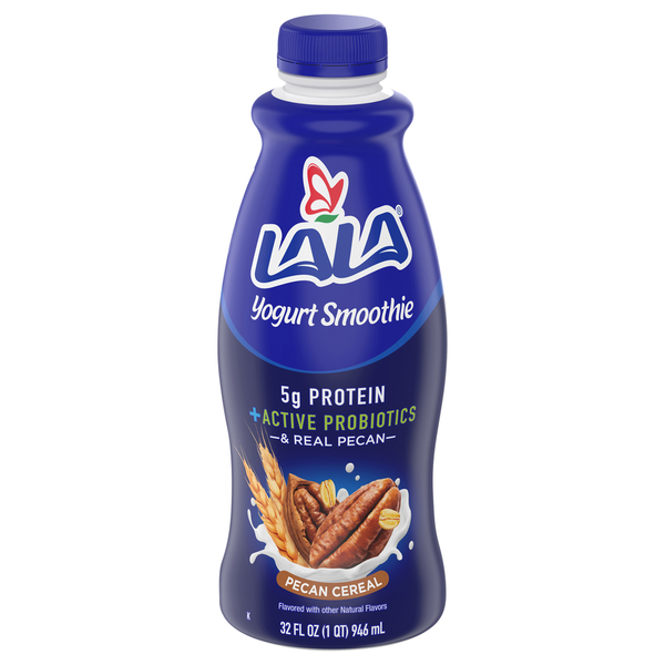 Yogurt LALA Yogurt Smoothie, Pecan Cereal hero