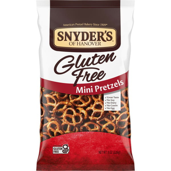 Chips & Pretzels Snyder's of Hanover Gluten Free Mini Pretzels hero