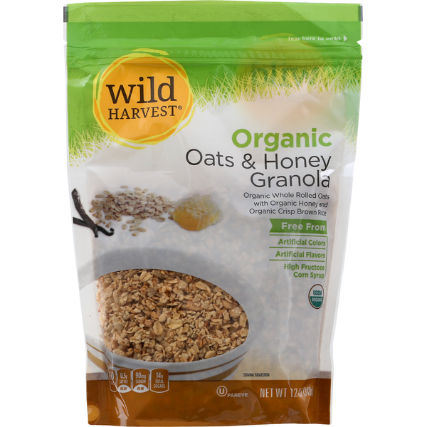 Granola Wild Harvest Granola, Organic, Oats & Honey hero