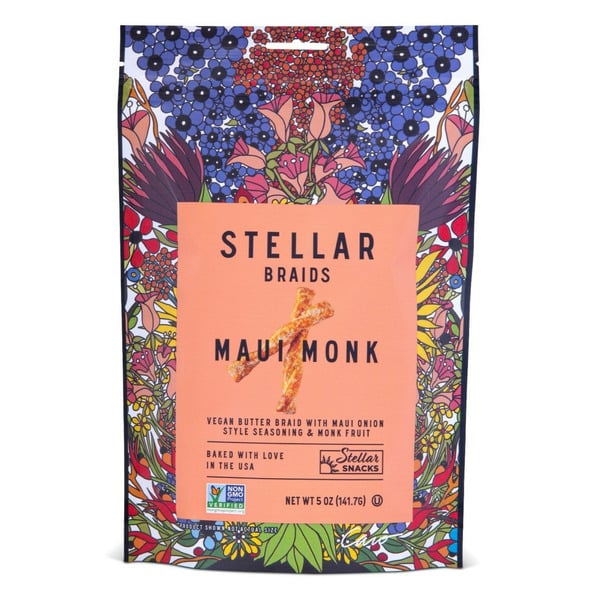 Stellar Snacks Maui Monk, Pretzel Braids hero