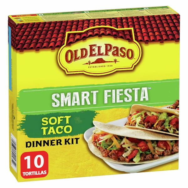 Chips & Pretzels Old El Paso Smart Fiesta Soft Taco Dinner Kit hero