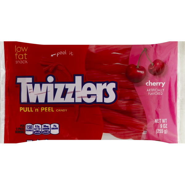 Candy & Chocolate Twizzlers Cherry Flavored Licorice Style Low Fat Candy hero