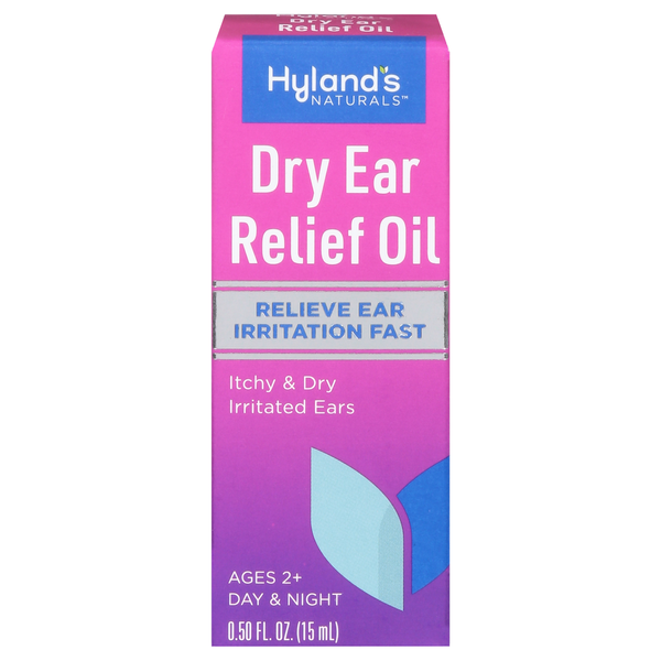 Hyland's Dry Ear Relief Oil, Day & Night, Ages 2+ hero