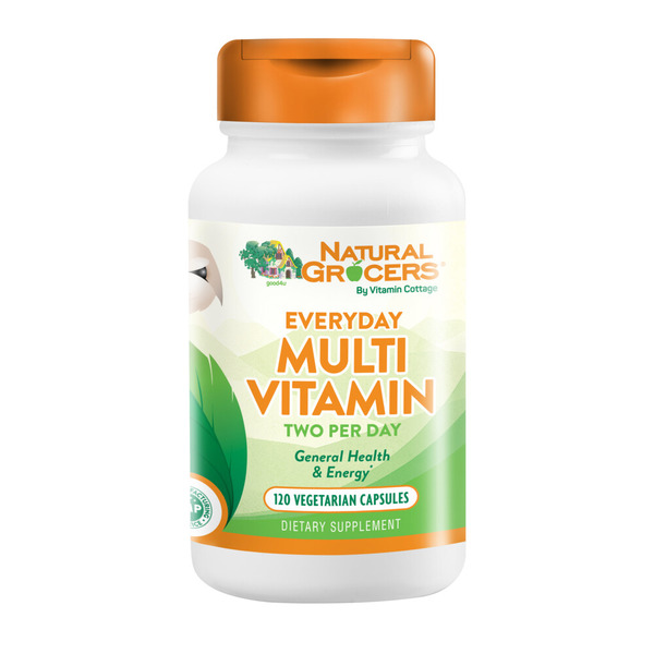 Dietary Supplements Natural Grocers Everyday Multi Vitamin Vegetarian Capsules hero