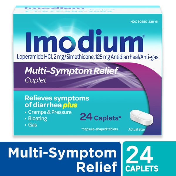 Digestive Health IMODIUM Multi-Symptom Relief Anti-Diarrheal Medicine Caplets hero