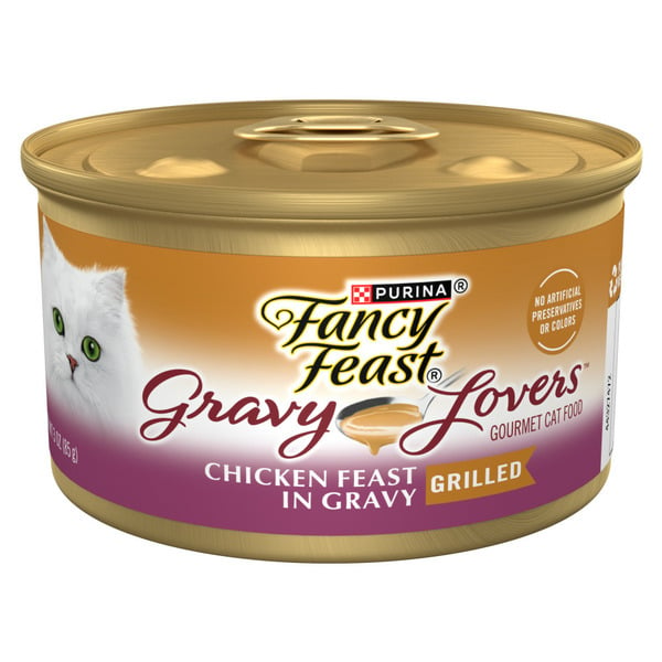 Cat Food & Care Purina Fancy Feast Gravy Lovers Chicken Feast in Gravy Gourmet Cat Food in Wet Cat Food Gravy hero