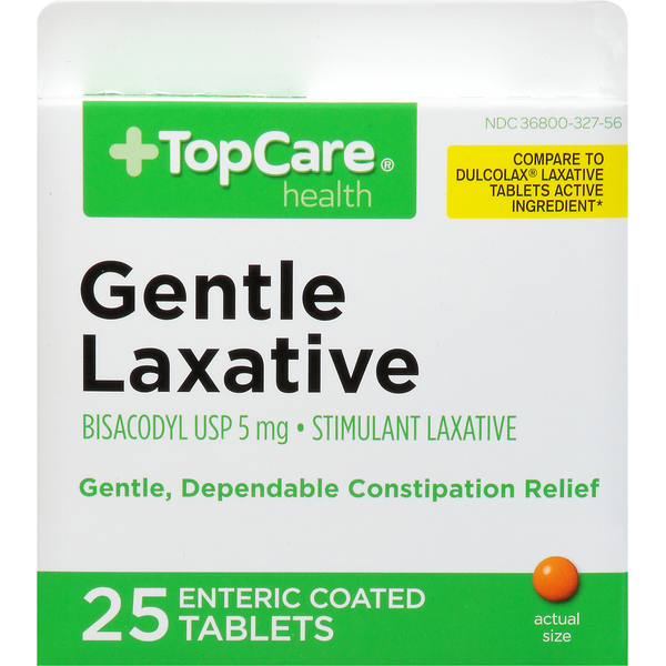 Digestion TopCare Gentle Laxative, 5 mg, Tablets hero