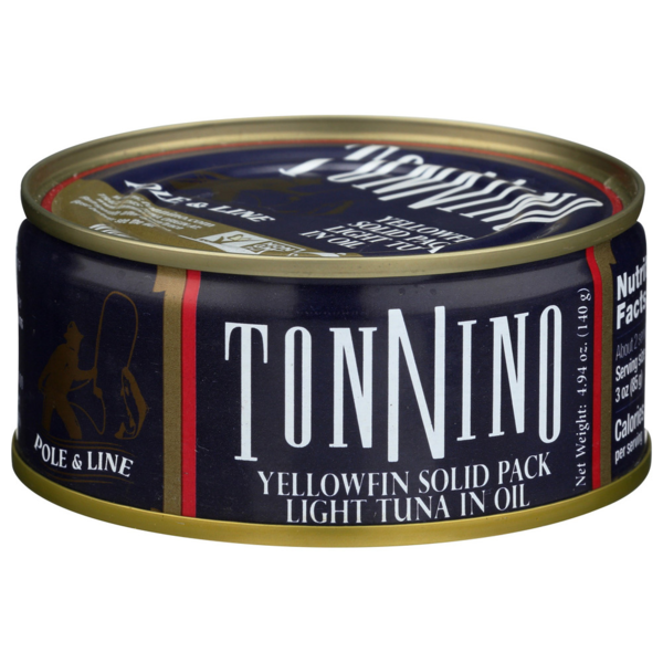 Canned Meat & Seafood Tonnino Tuna Yellowfin Tuna in Olive Oil hero