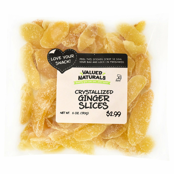 Spices & Seasonings Valued Naturals Crystallized Ginger Slices hero