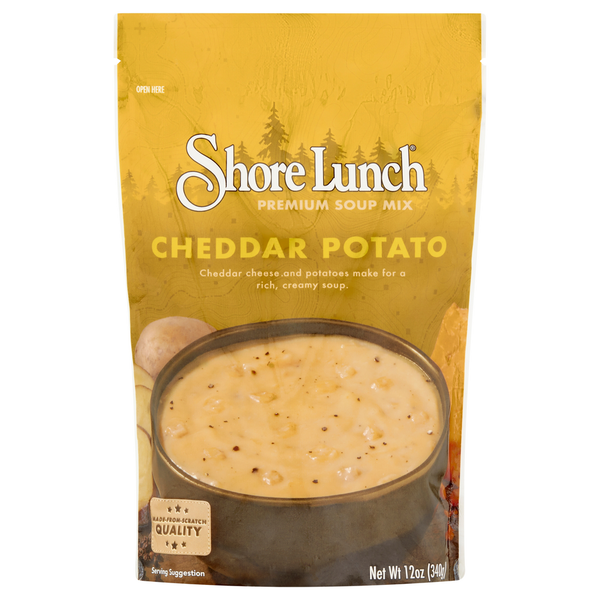 Soup, Broth & Bouillon Shore Lunch Soup Mix, Cheddar Potato, Premium hero