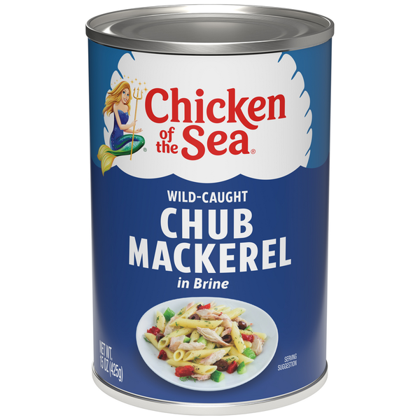 Canned Meat & Seafood Chicken of the Sea Mackerel in Brine hero