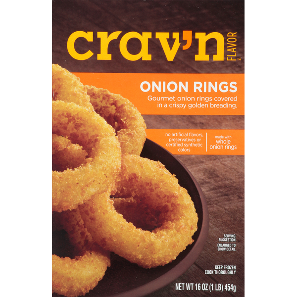 Frozen Appetizers & Sides Crav'n Flavor Onion Rings hero