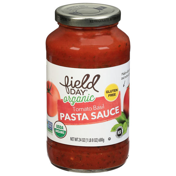 Pasta Sauce FIELD DAY Pasta Sauce, Organic, Tomato Basil hero