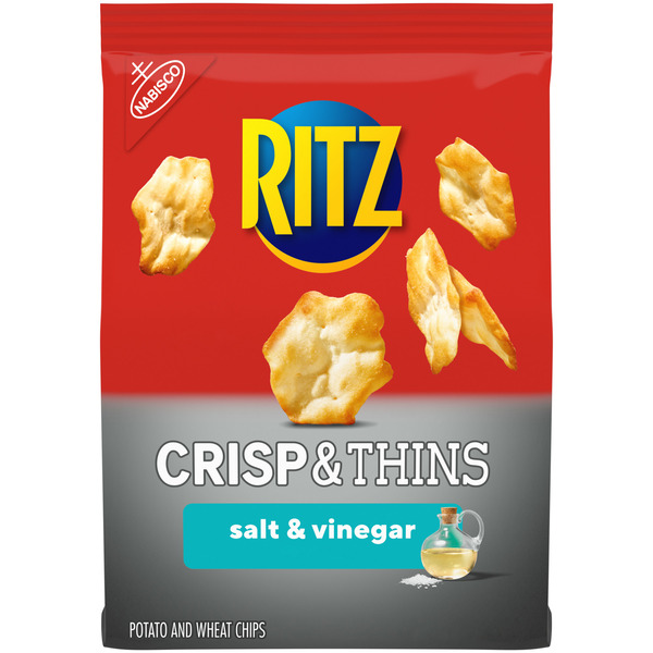 Crackers Ritz Crisp And Thins Salt And Vinegar Chips hero