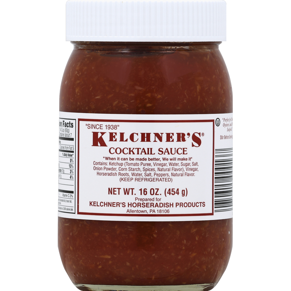 Condiments Kelchner's Cocktail Sauce hero