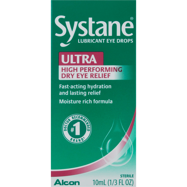 Eye & Ear Care SYSTANE Lubricant Eye Drops, Ultra, High Performing Dry Eye Relief hero