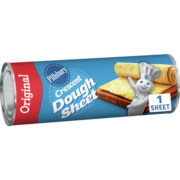 Doughs, Gelatins & Bake Mixes Pillsbury Original Crescent Refrigerated Pastry Dough Sheet hero