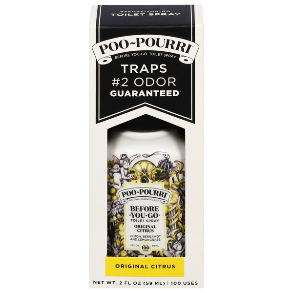 Air Fresheners & Candles Poo-Pourri Toilet Spray, Before-You-Go, Original Scent hero