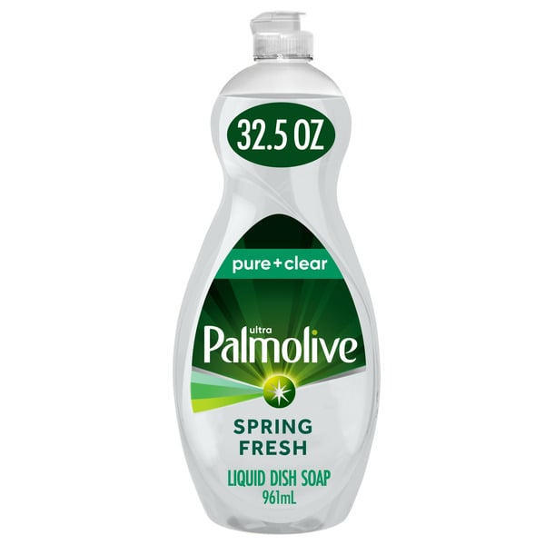 Cleaning Products and Supplies Palmolive Dishwashing Liquid Dish Soap, Spring Fresh hero