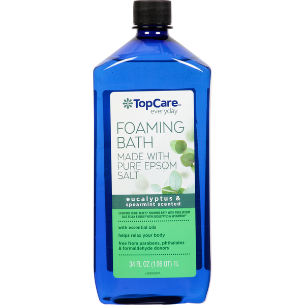 Body Lotions & Soap TopCare Foaming Bath, Eucalyptus & Spearmint Scented hero