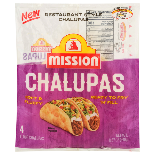 Mission Chalupas, Restaurant Style hero