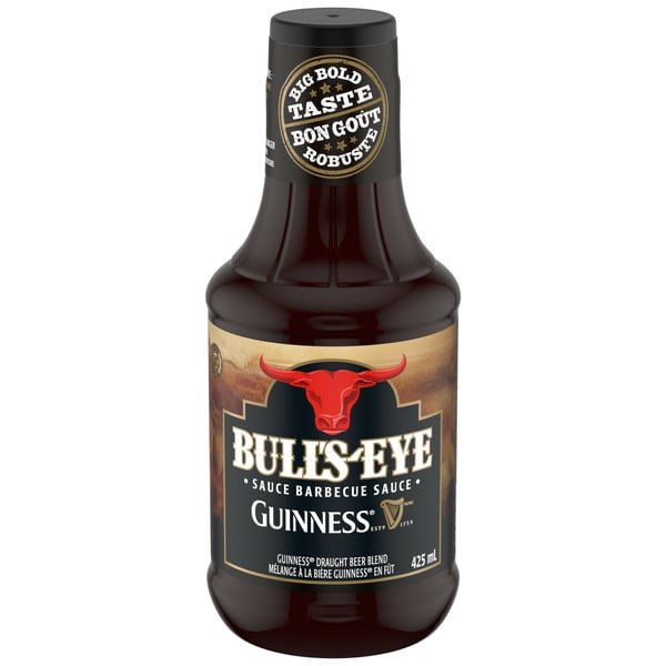 Condiments Bull's-Eye Guinness Draught Beer Blend BBQ Sauce hero